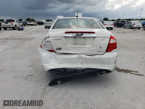 2012 Ford Fusion SEL with VIN 3FAHP0JG5CR295195, listed as a Copart auction lot 62272885 with 177,193 mi miles and Salvage title. Bid and sale history available at DreamBid. Image 6.