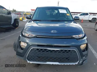 2020 Kia Soul LX with VIN KNDJ23AU7L7107950, listed as a IAAI auction lot 41963472 with 63,786 mi miles. Bid and sale history available at carsss.com. Image 6.