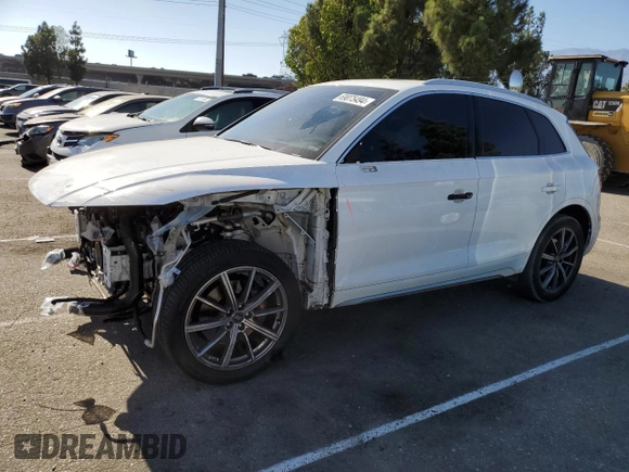 2022 Audi SQ5 Premium with VIN WA1A4AFYXN2028485, listed as a Copart auction lot 69075494 with 24,526 mi miles and Salvage Title. Bid and sale history available at DreamBid. Image 1.