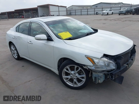 2014 Nissan Maxima SV z VIN 1N4AA5AP8EC476454, wystawiony jako IAAI lot #41946481 z przebiegiem 197 221 mil mil oraz . Historia ofert i sprzedaży dostępna na DreamBid. Obrazek 1.