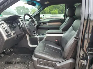 2014 Ford F-150 XL with VIN 1FTFW1ET6EFB74225, listed as a Copart auction lot 58297435 with 111,040 mi miles and Salvage title. Bid and sale history available at DreamBid. Image 7.