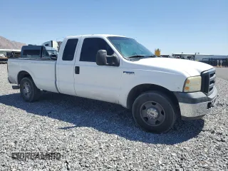 2006 Ford F-250 XL with VIN 1FTSX20586EB32799, listed as a Copart auction lot 57609635 with 272,580 mi miles and Salvage title. Bid and sale history available at DreamBid. Image 4.