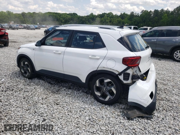2021 Hyundai Venue SEL with VIN KMHRC8A32MU112797, listed as a Copart auction lot 56504095 with 59,662 mi miles and Salvage title. Bid and sale history available at DreamBid. Image 2.