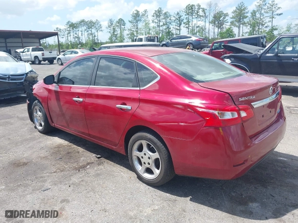 2014 Nissan Sentra S with VIN 3N1AB7AP8EL679564, listed as a IAAI auction lot 41955499 with 91,394 mi miles. Bid and sale history available at carsss.com. Image 3.