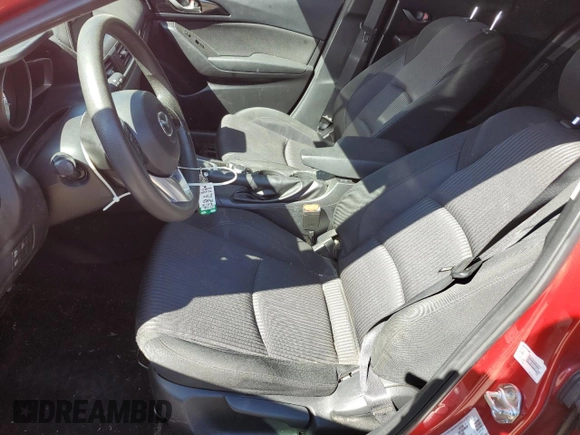 2016 Mazda 3 i Sport with VIN 3MZBM1K73GM258448, listed as a Copart auction lot 50324015 with 90,100 mi miles and Salvage Title. Bid and sale history available at DreamBid. Image 7.
