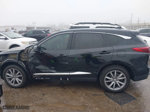 2023 Acura RDX w/Technology Package with VIN 5J8TC1H52PL007388, listed as a IAAI auction lot 41405524 with 12,881 mi miles. Bid and sale history available at carsss.com. Image 15.