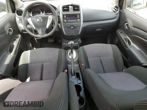 2017 Nissan Versa SV with VIN 3N1CN7AP5HL868242, listed as a Copart auction lot 60839025 with 39,965 mi miles and Salvage title. Bid and sale history available at DreamBid. Image 8.