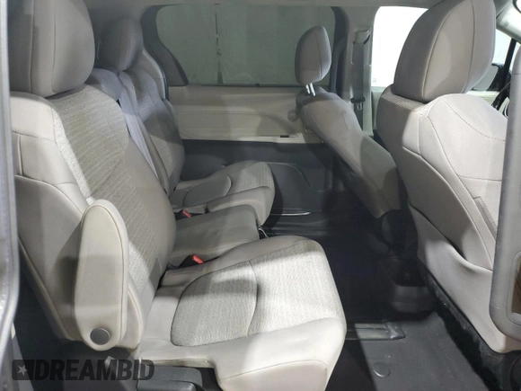 2023 Toyota Sienna LE with VIN 5TDKRKEC9PS153691, listed as a Copart auction lot 46716075 with 54,966 mi miles and Salvage Title. Bid and sale history available at carsss.com. Image 11.