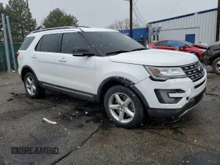 2016 Ford Explorer XLT with VIN 1FM5K8D87GGB63997, listed as a Copart auction lot 53886765 with 159,659 mi miles and Salvage Title. Bid and sale history available at carsss.com. Image 4.