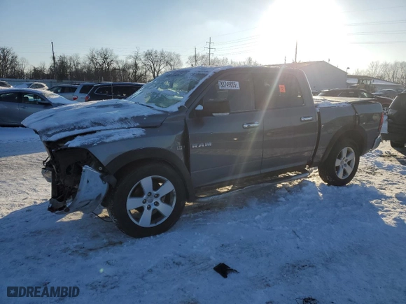 2009 Dodge Ram 1500 Laramie with VIN 1D3HV13TX9S718583, listed as a Copart auction lot 88749005 with 0 mi miles and Salvage Title. Bid and sale history available at carsss.com. Image 1.