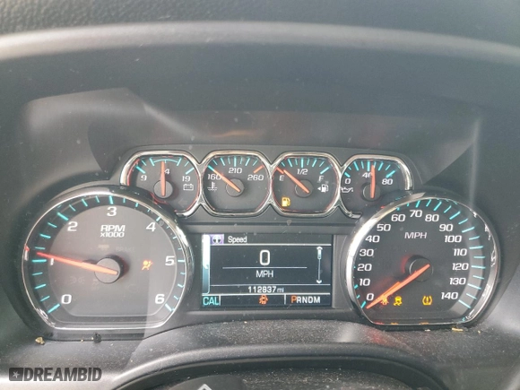 2015 Chevrolet Silverado 1500 LT with VIN 3GCPCREH9FG319894, listed as a Copart auction lot 48276095 with 112,837 mi miles and Salvage Title. Bid and sale history available at carsss.com. Image 9.