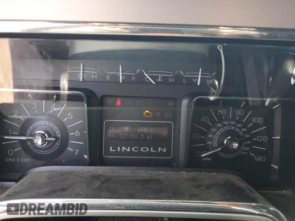 2008 Lincoln Navigator with VIN 5LMFL28548LJ07424, listed as a Copart auction lot 44465895 with 127,159 mi miles and Clean title. Bid and sale history available at DreamBid. Image 9.