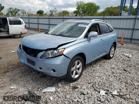 2012 Lexus RX 350 with VIN 2T2BK1BA8CC151897, listed as a Copart auction lot 56841405 with 126,836 mi miles and Salvage title. Bid and sale history available at DreamBid. Image 1.