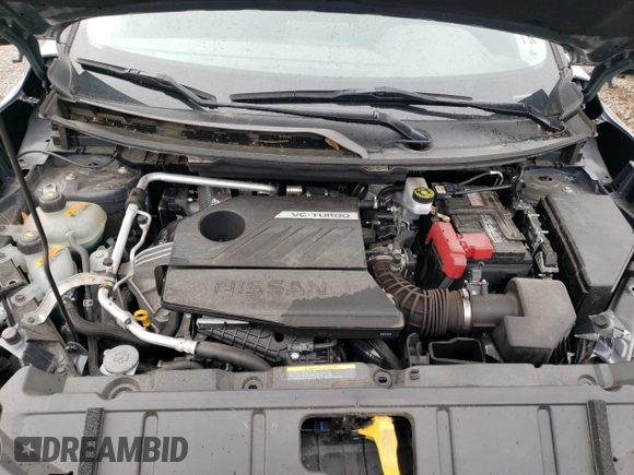 2023 Nissan Rogue S with VIN 5N1BT3AB3PC772658, listed as a Copart auction lot 56395845 with 15,462 mi miles and Salvage title. Bid and sale history available at DreamBid. Image 11.