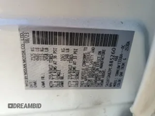 2023 Nissan Rogue S with VIN 5N1BT3AB2PC885260, listed as a Copart auction lot 48821525 with 38,672 mi miles and Salvage title. Bid and sale history available at DreamBid. Image 14.