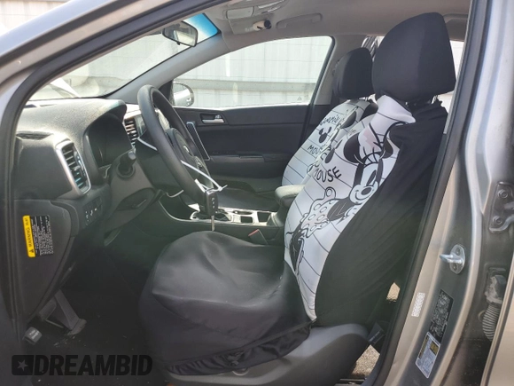 2020 Kia Sportage LX with VIN KNDPM3AC5L7686402, listed as a Copart auction lot 51608345 with 78,486 mi miles and Salvage Title. Bid and sale history available at DreamBid. Image 7.
