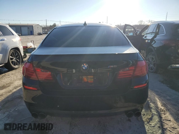 2013 BMW 5 Series 550i with VIN WBAFR9C54DDX79717, listed as a Copart auction lot 84827264 with Not Provided miles and Salvage Title. Bid and sale history available at carsss.com. Image 6.
