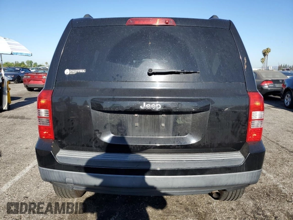 2012 Jeep Patriot Sport with VIN 1C4NJPBB6CD619077, listed as a Copart auction lot 64293135 with 191,654 mi miles and Salvage title. Bid and sale history available at DreamBid. Image 6.