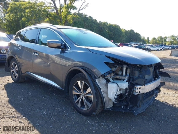 2020 Nissan Murano SV with VIN 5N1AZ2BS8LN158254, listed as a IAAI auction lot 40249850 with 58,175 mi miles. Bid and sale history available at carsss.com. Image 6.