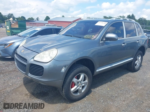 2005 Porsche Cayenne Turbo with VIN WP1AC29PX5LA91015, listed as a IAAI auction lot 42738340 with 219,742 mi miles and . Bid and sale history available at DreamBid. Image 2.