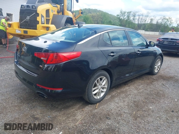 2012 Kia Optima LX with VIN KNAGM4A73C5287487, listed as a IAAI auction lot 42176012 with 233,460 mi miles and . Bid and sale history available at carsss.com. Image 4.