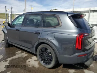 2022 Kia Telluride SX with VIN 5XYP5DHC2NG297649, listed as a Copart auction lot 54086565 with 26,111 mi miles and Salvage title. Bid and sale history available at DreamBid. Image 2.
