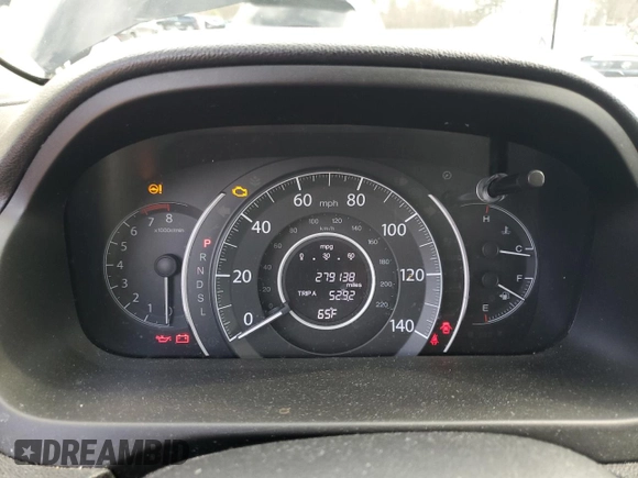 2015 Honda CR-V LX with VIN 5J6RM4H39FL083656, listed as a Copart auction lot 53204505 with 279,138 mi miles and Clean Title. Bid and sale history available at DreamBid. Image 9.