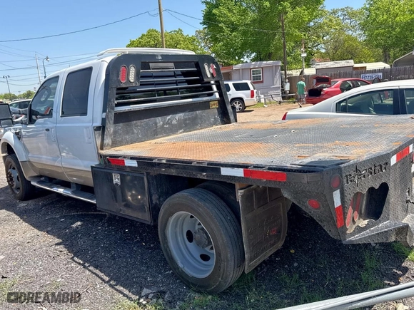 2008 Ford Super Duty F-450 DRW XL with VIN 1FTXW43R98EE20482, listed as a Copart auction lot 52929735 with 409,272 mi miles and Clean Title. Bid and sale history available at carsss.com. Image 3.