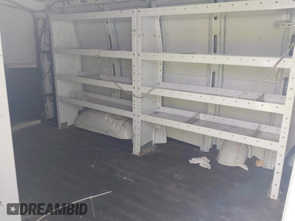 2016 Chevrolet Express Cargo Van with VIN 1GCWGAFF9G1174306, listed as a IAAI auction lot 42028351 with 154,646 mi miles. Bid and sale history available at carsss.com. Image 8.