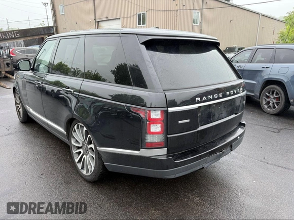 2014 Land Rover Range Rover Autobiography with VIN SALGV2EF3EA128509, listed as a IAAI auction lot 42265233 with 140,713 mi miles and . Bid and sale history available at DreamBid. Image 3.