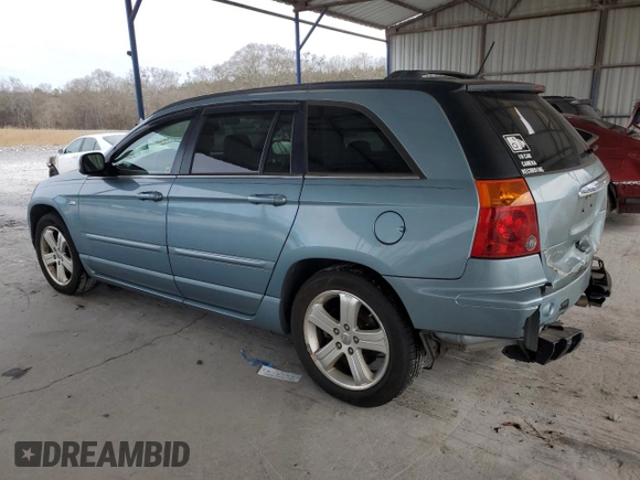 2008 Chrysler Pacifica Touring with VIN 2A8GM68X98R622114, listed as a Copart auction lot 89303735 with 170,681 mi miles and Salvage title. Bid and sale history available at DreamBid. Image 2.