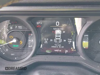 2024 Jeep Wrangler Sport S with VIN 1C4RJXN65RW166079, listed as a IAAI auction lot 41795439 with 14,937 mi miles and . Bid and sale history available at DreamBid. Image 7.