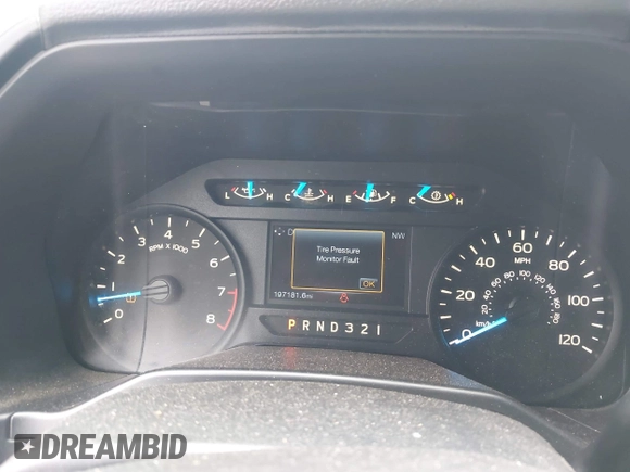 2015 Ford F-150 XL with VIN 1FTEX1C8XFFA75822, listed as a IAAI auction lot 42430498 with 197,181 mi miles and . Bid and sale history available at DreamBid. Image 7.