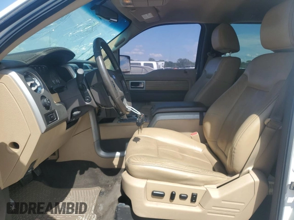 2011 Ford F-150 XL with VIN 1FTFW1EFXBFD38954, listed as a Copart auction lot 62573345 with 218,630 mi miles and Salvage title. Bid and sale history available at DreamBid. Image 7.