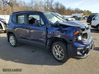 2020 Jeep Renegade Latitude with VIN ZACNJBBB5LPL73219, listed as a Copart auction lot 48596735 with 36,857 mi miles and Salvage Title. Bid and sale history available at carsss.com. Image 4.