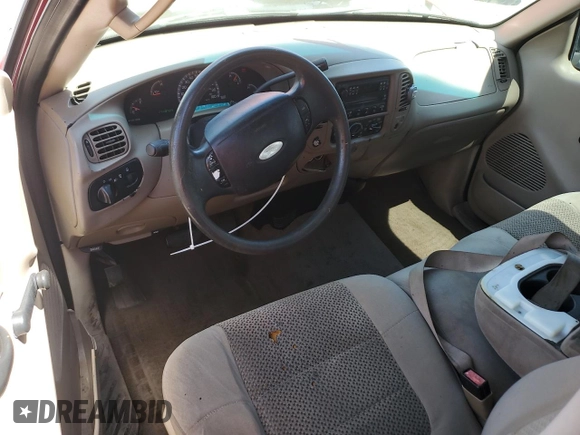 2004 Ford F-150 XL with VIN 2FTRF17234CA23550, listed as a Copart auction lot 60475835 with 290,842 mi miles and Salvage title. Bid and sale history available at DreamBid. Image 8.