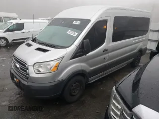 2016 Ford Transit XL with VIN 1FBAX2CM1GKA00375, listed as a Copart auction lot 43130785 with 166,012 mi miles and Salvage Title. Bid and sale history available at DreamBid. Image 1.