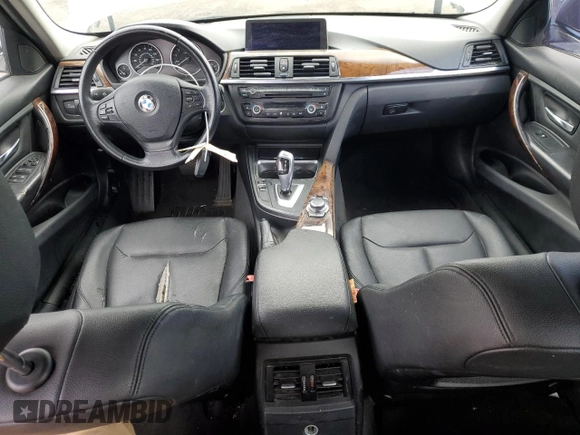 2013 BMW 3 Series 328i xDrive with VIN WBA3B5C58DF595384, listed as a Copart auction lot 49983605 with 162,438 mi miles and Salvage Title. Bid and sale history available at carsss.com. Image 8.