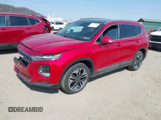 2020 Hyundai Santa Fe Limited with VIN 5NMS5CAA7LH222221, listed as a IAAI auction lot 41775537 with 64,519 mi miles. Bid and sale history available at carsss.com. Image 18.