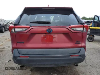 2021 Toyota RAV4 Hybrid XLE with VIN 2T3RWRFV4MW111102, listed as a Copart auction lot 64334365 with 37,662 mi miles and Salvage title. Bid and sale history available at DreamBid. Image 6.