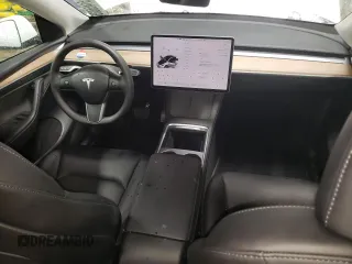 2023 Tesla Model Y Long Range with VIN 7SAYGDEE6PF806434, listed as a Copart auction lot 51455035 with Not Provided miles and Salvage Title. Bid and sale history available at DreamBid. Image 8.