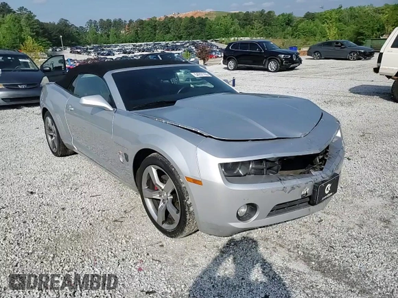 2011 Chevrolet Camaro 2LT with VIN 2G1FC3DD4B9201692, listed as a Copart auction lot 54297765 with 160,183 mi miles and Salvage title. Bid and sale history available at DreamBid. Image 13.