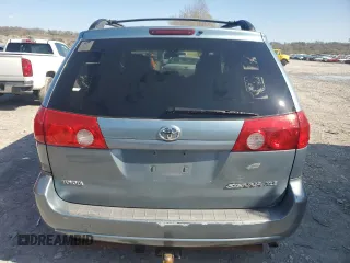 2008 Toyota Sienna XLE with VIN 5TDZK22C78S161023, listed as a Copart auction lot 51540135 with 245,949 mi miles and Clean Title. Bid and sale history available at carsss.com. Image 6.