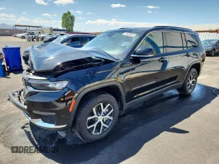 2024 Jeep Grand Cherokee Limited z VIN 1C4RJKBG2R8557226, wystawiony jako Copart lot #65782765 z przebiegiem 21 897 mil mil oraz Czysty tytuł • Clean title. Historia ofert i sprzedaży dostępna na DreamBid. Obrazek 1.