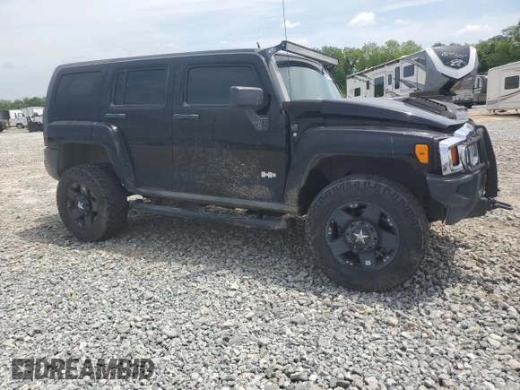 2007 Hummer H3 SUV z VIN 5GTDN13E278207901, wystawiony jako Copart lot #55413255 z przebiegiem 186 255 mil mil oraz Szkody całkowita. Historia ofert i sprzedaży dostępna na DreamBid. Obrazek 4.