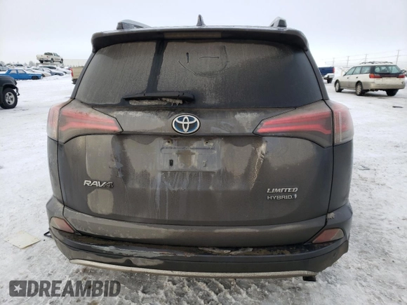 2016 Toyota RAV4 Hybrid Limited with VIN JTMDJREV3GD057268, listed as a Copart auction lot 70531362 with 94,489 mi miles. Bid and sale history available at carsss.com. Image 6.