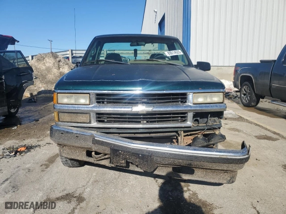 1995 Chevrolet C/K 1500 with VIN 1GCEK14K5SZ237180, listed as a Copart auction lot 89014625 with 253,605 mi miles and Salvage Title. Bid and sale history available at carsss.com. Image 5.