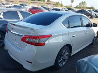 2015 Nissan Sentra S with VIN 3N1AB7APXFY226129, listed as a IAAI auction lot 41901347 with 109,175 mi miles. Bid and sale history available at carsss.com. Image 4.