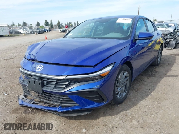 2024 Hyundai Elantra SEL with VIN KMHLM4DGXRU820751, listed as a IAAI auction lot 41600603 with 9,137 mi miles and . Bid and sale history available at DreamBid. Image 17.