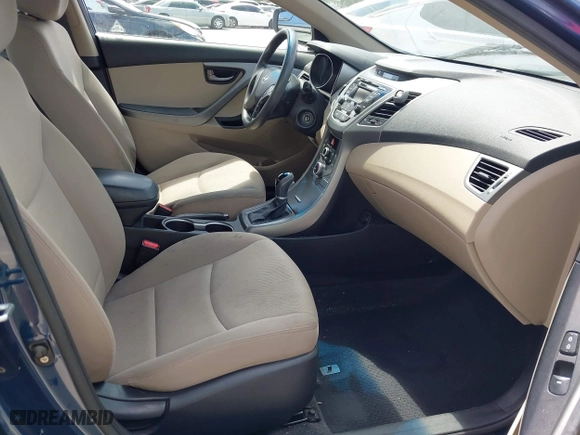 2014 Hyundai Elantra SE with VIN KMHDH4AE6EU143526, listed as a IAAI auction lot 41923395 with 85,149 mi miles. Bid and sale history available at carsss.com. Image 5.